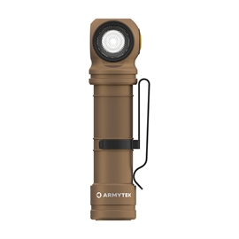 Armytek Wizard C2 Pro MAX Multi-Light, vitt ljus i sand